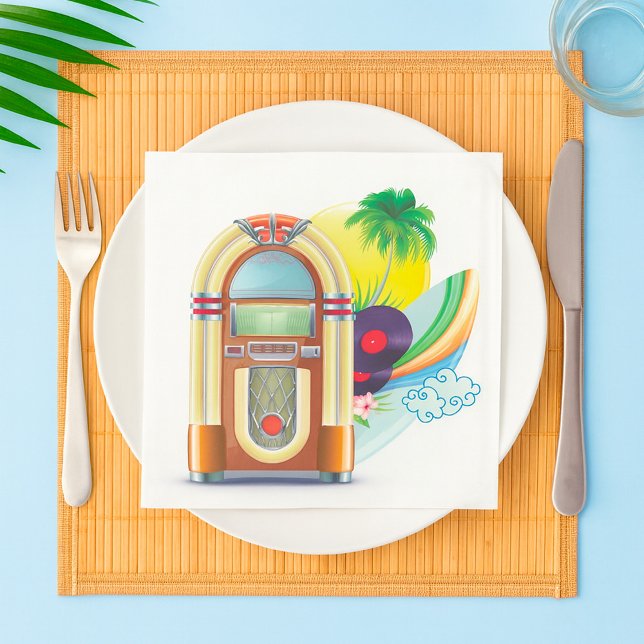 Jukebox Music Napkins (Creator Uploaded)