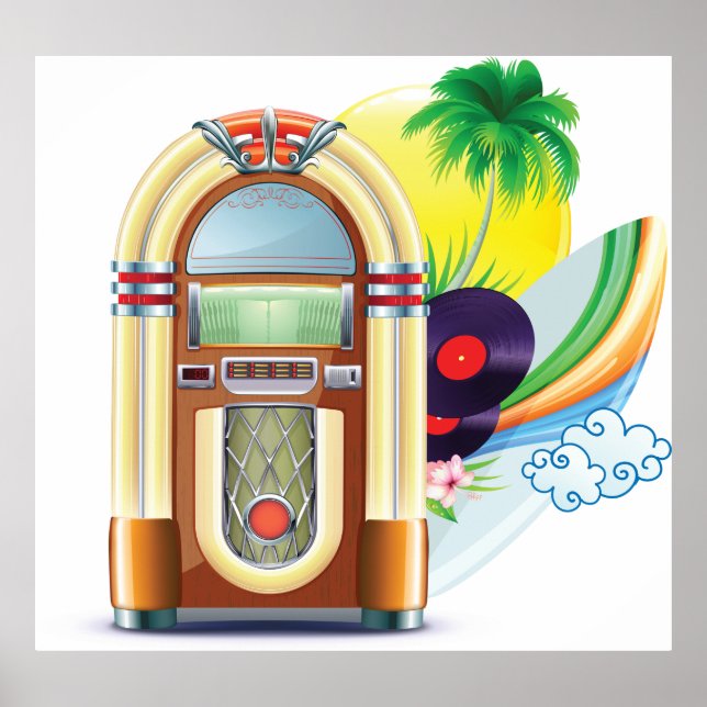 Jukebox Music Poster (Front)