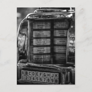 Jukebox Postcard