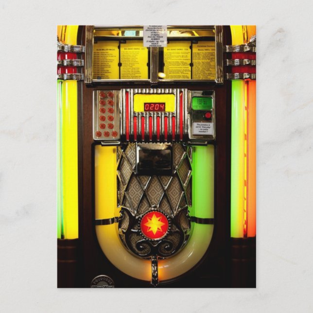 Jukebox Postcard (Front)