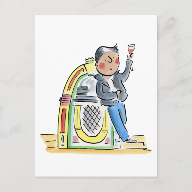 Jukebox Postcard (Front)