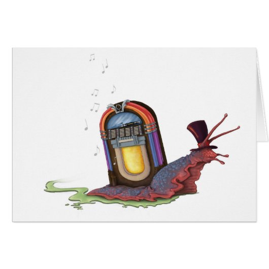 Jukebox Snail Cards (Front Horizontal)