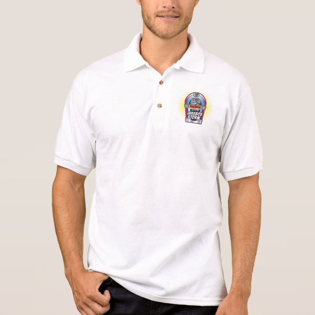 Jukebox Storm polo shirt (Front)