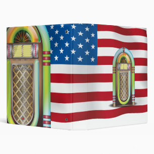JukeBox USA 3 Ring Binder