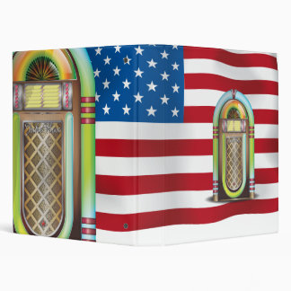 JukeBox USA 3 Ring Binder
