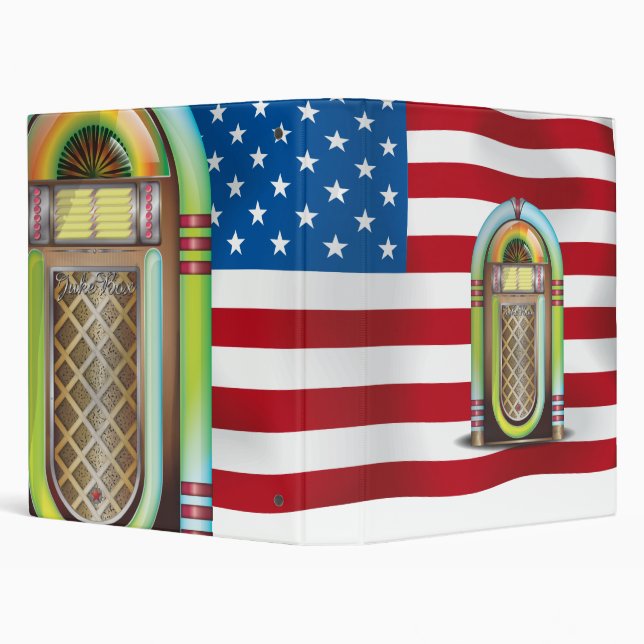 JukeBox USA 3 Ring Binder (Background)