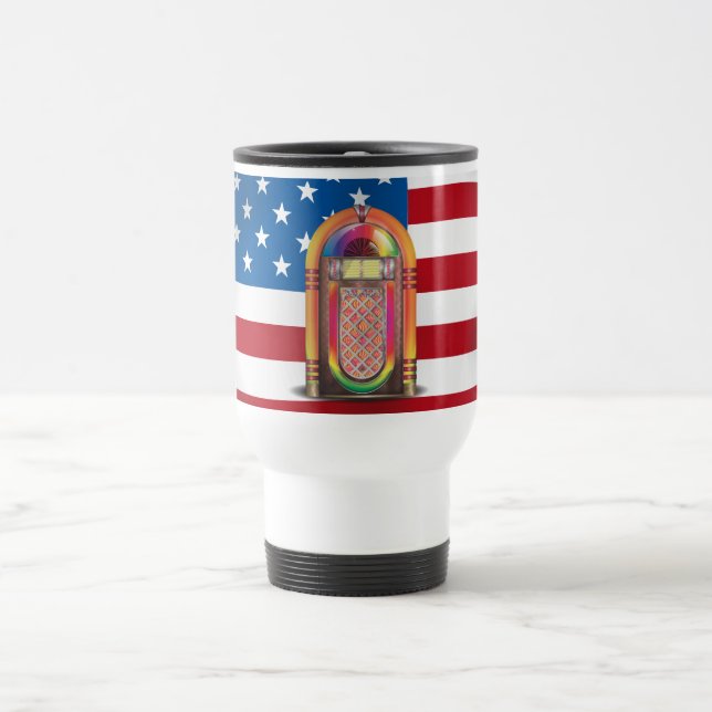 JukeBox USA Travel Mug (Center)