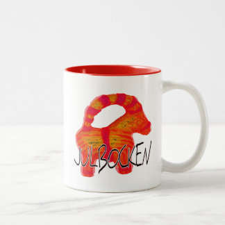 Julbocken the Swedish Yule Goat Gifts Two-Tone Coffee Mug
