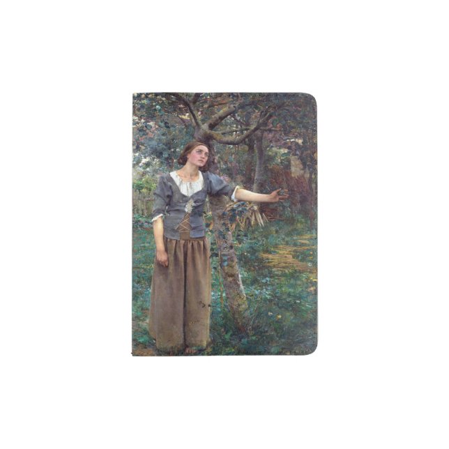 Jules Bastien-Lepage Joan of Arc Poster Passport Holder (Front)