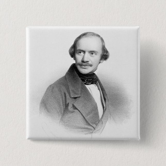 Jules Benedict Pinback Button (Front)