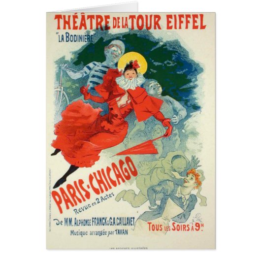 Jules Cheret Art Poster Cards (Front)