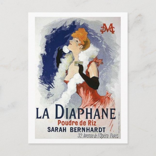 Jules Cheret Postcard (Front)