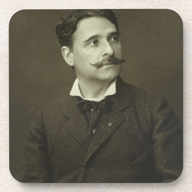 Jules Garnier (1847-89), from 'Galerie Contemporai Beverage Coaster (Front)