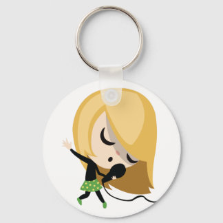 Jules the Singer Keychain
