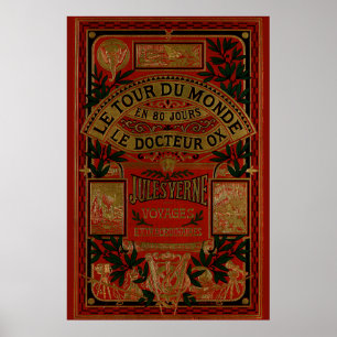 Jules Verne Around The World In Eighty Days Poster