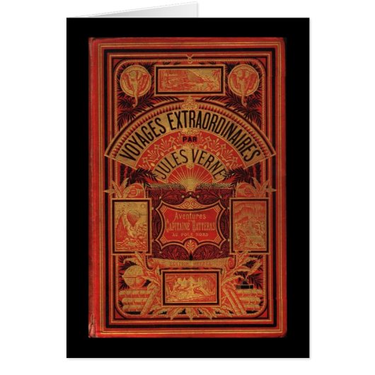 Jules Verne Extraordinary Voyages Book Cover (Front)