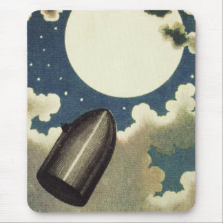 Jules Verne From the Earth to the Moon (1865) Mouse Pad