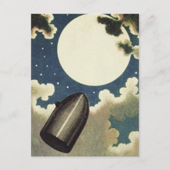Jules Verne From The Earth To The Moon (1865) Postcard by ArchiveAmericana at Zazzle