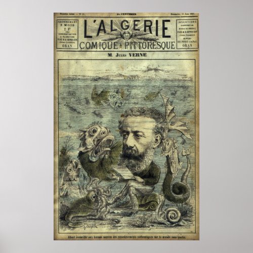 Jules Verne Poster