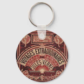 JULES VERNE "VOYAGES EXTRAORDINAIRES" (1878) KEYCHAIN