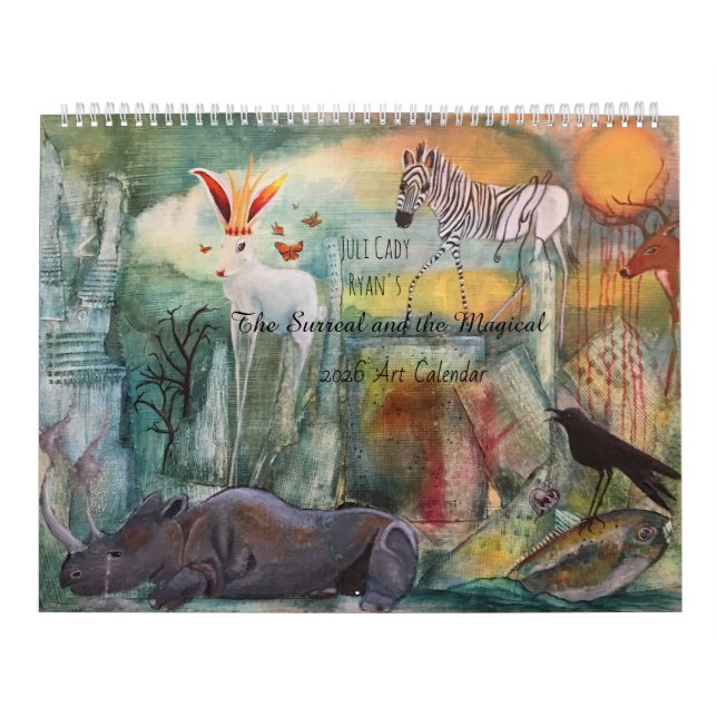 Juli Cady Ryan's Surreal Art Calendar 2025 (Cover)