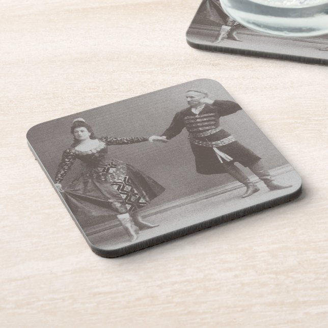 Julia and Felix Kschessinsky in the mazu Drink Coaster (Left Side)