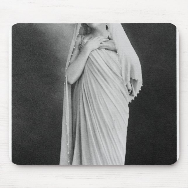 Julia Bartet  in 'Antigone' by Sophocles Mouse Pad (Front)