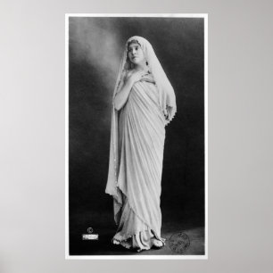 Julia Bartet in 'Antigone' by Sophocles Poster