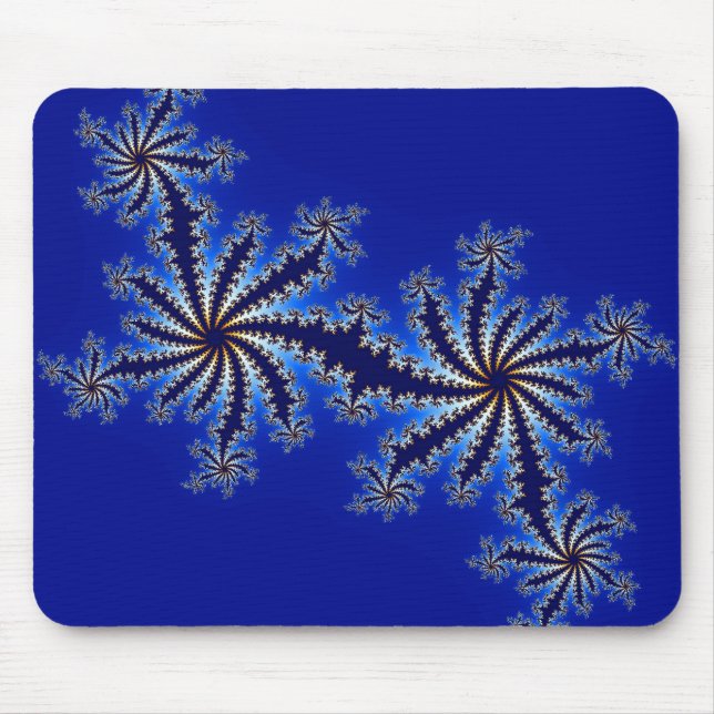 julia fractal mouse pad (Front)
