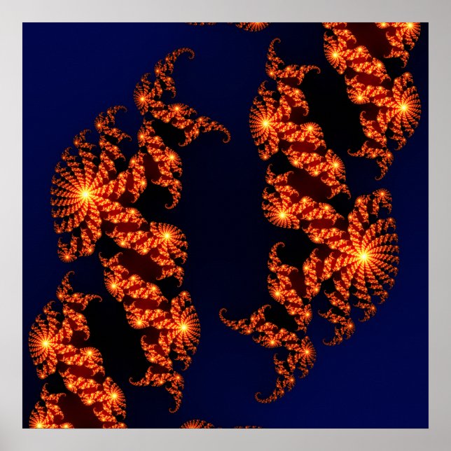 Julia Fractal Zoom Poster (Front)