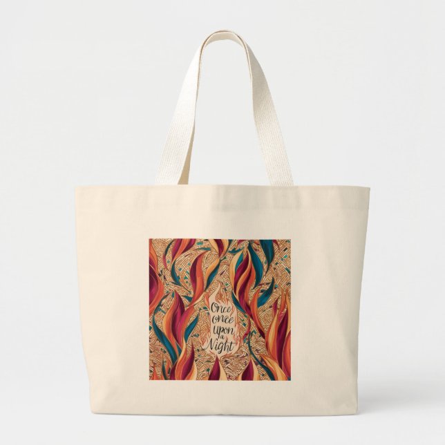 Julia | Große Baumwolltasche Large Tote Bag (Front)