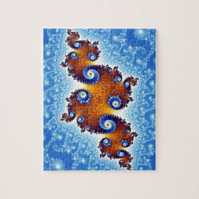 Julia Island Mandelbrot Set Jigsaw Puzzle (Vertical)