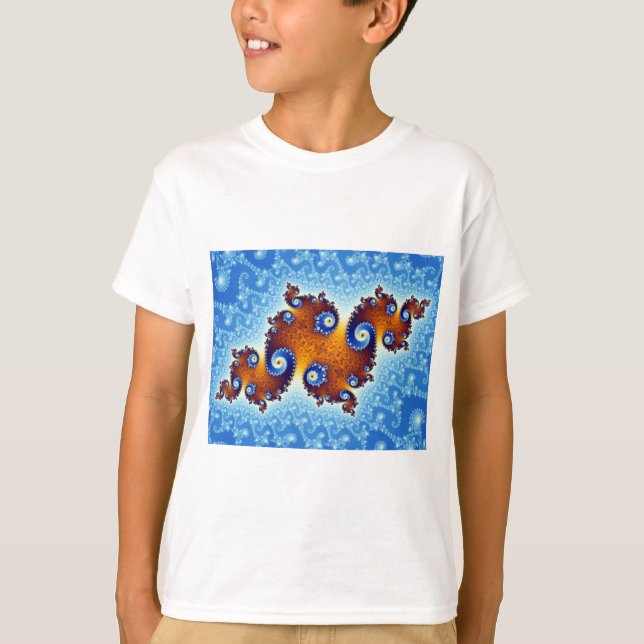 Julia Island Mandelbrot Set T-Shirt (Front)