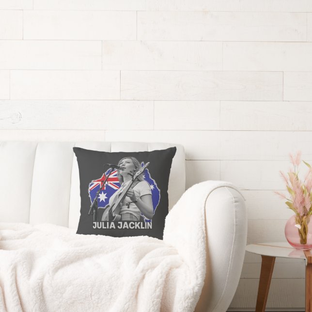 Julia Jacklin Throw Pillow (Couch)
