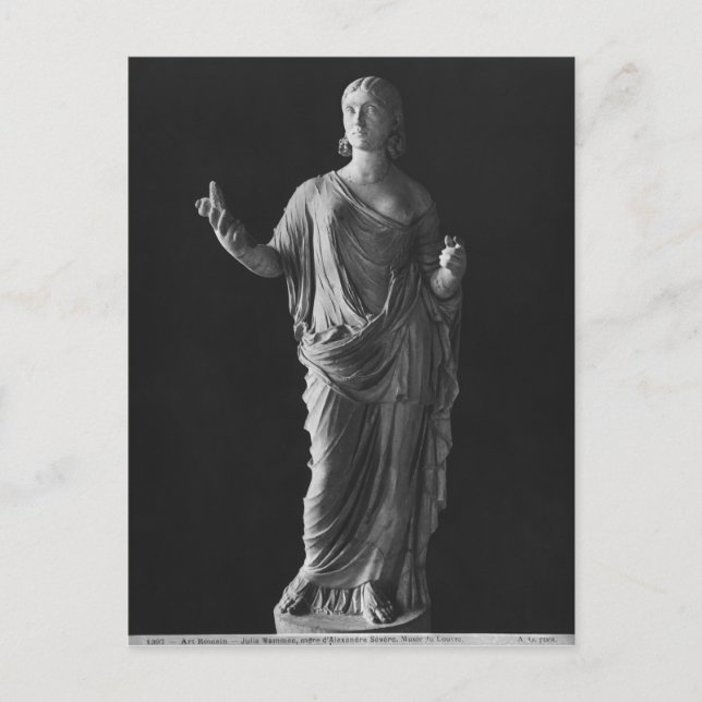 Julia Mamaea  mother of Emperor Severus Alexander Postcard (Front)