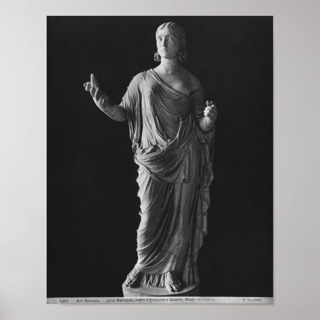 Julia Mamaea  mother of Emperor Severus Alexander Poster (Front)