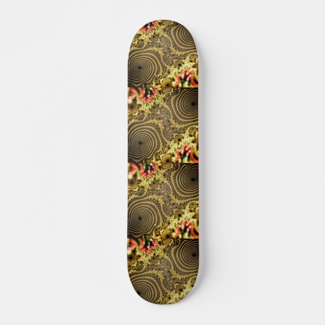 Julia Mandelbrot Cool Fractal Skateboard (Front)