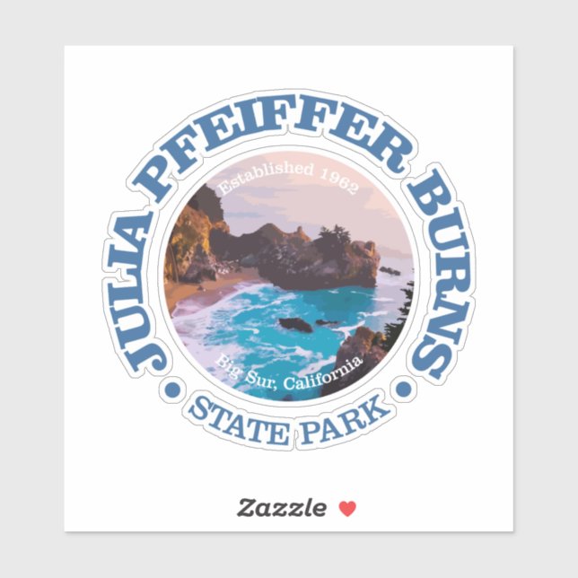 Julia Pfeiffer Burns SP Sticker (Sheet)