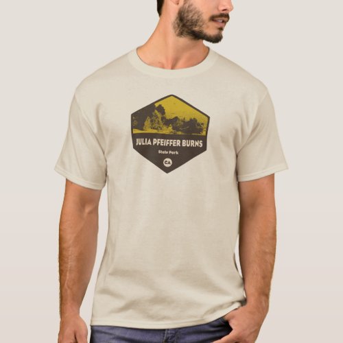 Julia Pfeiffer Burns State Park California T_Shirt