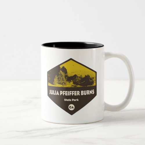 Julia Pfeiffer Burns State Park California Two_Tone Coffee Mug