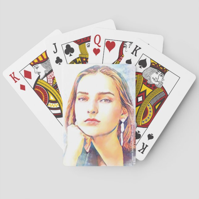 Julia  poker cards (Back)