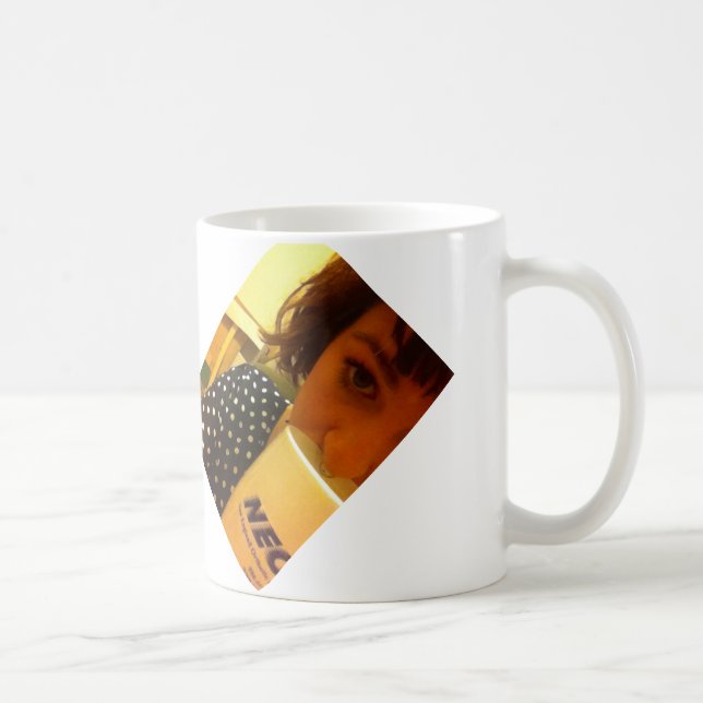 Julia Scroggin "Self-Portrait With Mug" Mug (Right)