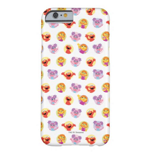 Julia  Sesame Street Friends Pattern Barely There iPhone 6 Case
