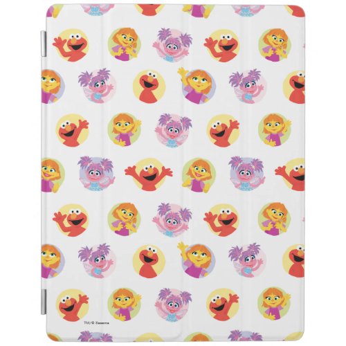 Julia  Sesame Street Friends Pattern iPad Smart Cover