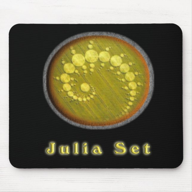 julia set mouse pad (Front)
