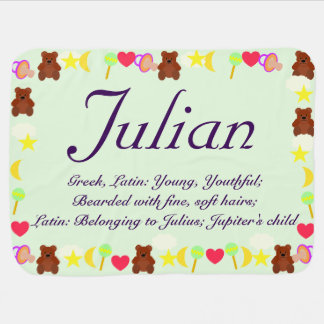 Julian Baby Blanket Template