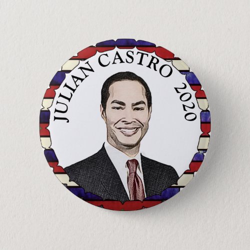Julian Castro for President 2020 Election Support Button