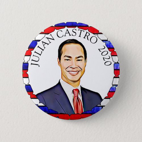Julian Castro for President 2020 Election Support Button