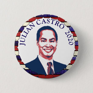 Julian Castro for President 2020 Election Support Button