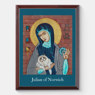 Julian of Norwich Award Plaque